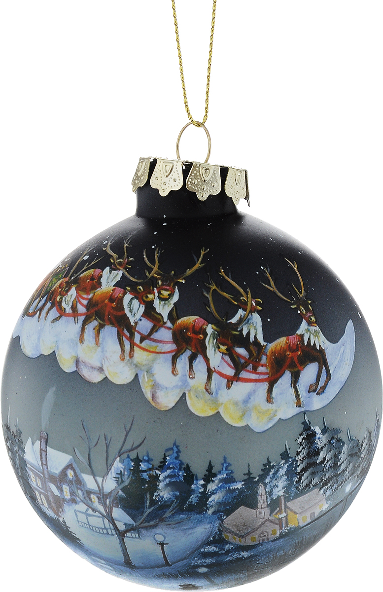Украшение новогоднее подвесное Winter Wings Шар, диаметр 8 см. N07927N07927 Украшение новогоднее подвесное Winter Wings Шар, диаметр 8 см. N07927N07927Новогоднее подвесное украшение Winter Wings Шар выполнено из стекла в виде шара с новогодним принтом. С помощью специальной петельки украшение можно повесить в любом понравившемся вам месте. Но, конечно, удачнее всего оно будет смотреться на праздничной елке.Елочная игрушка - символ Нового года. Она несет в себе волшебство и красоту праздника. Создайте в своем доме атмосферу веселья и радости, украшая новогоднюю елку нарядными игрушками, которые будут из года в год накапливать теплоту воспоминаний.