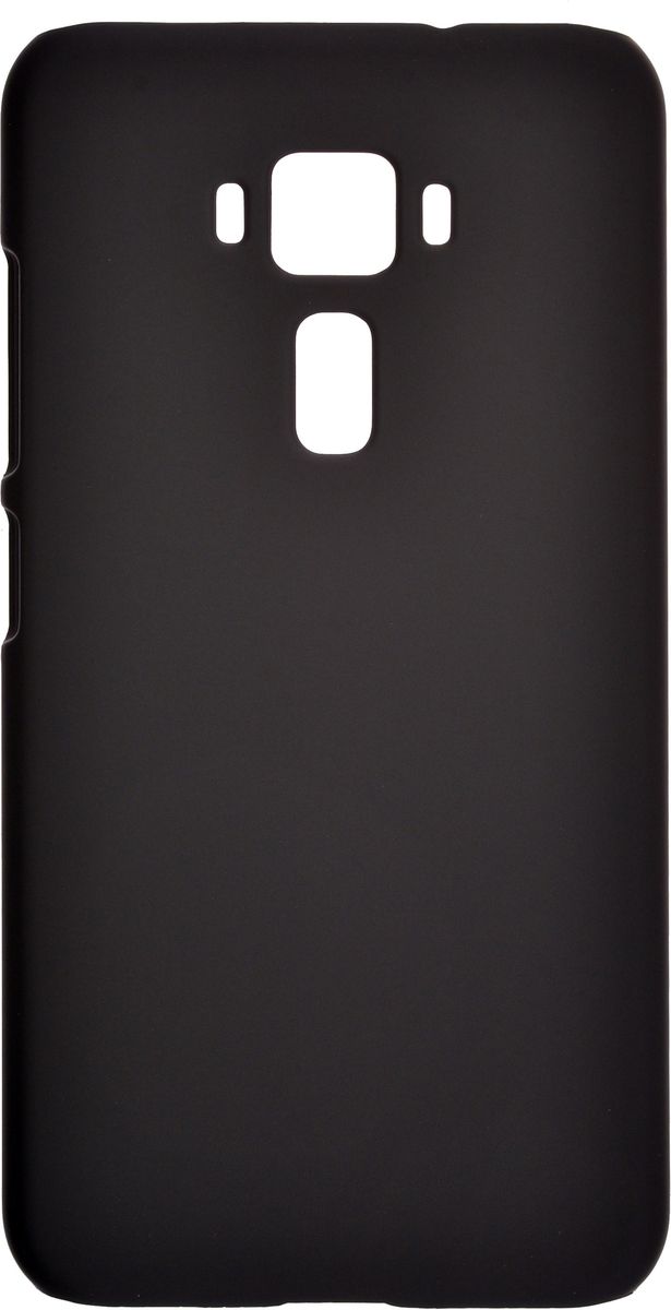 Skinbox 4People чехол-накладка для Asus Zenfone 3 ZE520KL + защитная пленка, Black