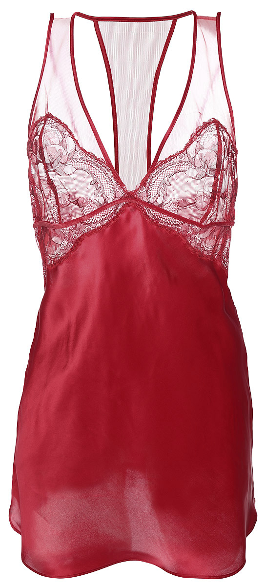 Ночная сорочка женская Calvin Klein Underwear, цвет: красный. QS5553E_RR8. Размер S (42)