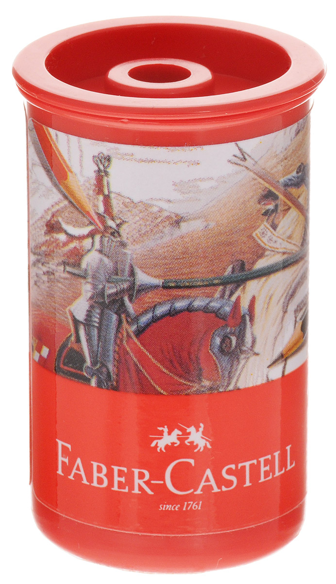 Faber-Castell Точилка-стаканчик Рыцарь581312_рыцарь, дракон Faber-Castell Точилка-стаканчик Рыцарь581312_рыцарь, драконТочилка-стаканчик Faber-Castell - это точилка из пластика с контейнером и одним отверстием. Контейнер для сбора стружки повышенной вместимости плотно закрывается крышкой, что препятствует случайному высыпанию стружки. Точилка предназначена для использования как в школе, так и в офисе.