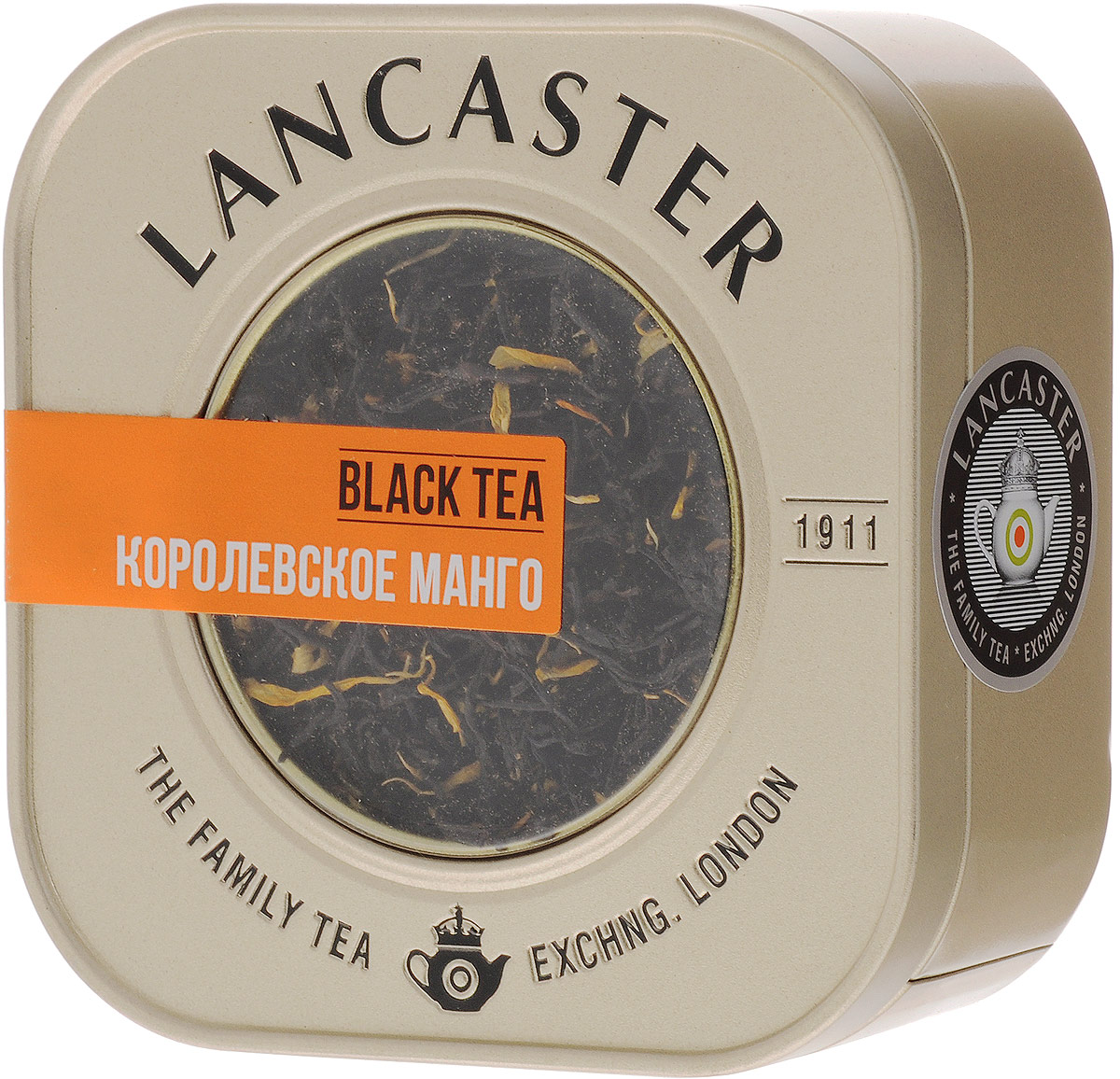 Lancaster Королевское манго черный листовой чай, 75 г13 9899 Lancaster Королевское манго черный листовой чай, 75 г13 9899Сочетание кусочков индийского манго с лепестками желтого подсолнечника идеально для натуральной ароматизации элитного цейлонского чая Lancaster, собранного в регионе Нувара-Элия, который имеет неповторимый аромат благодаря соседству чайных кустов с кипарисами, дикой мяты и эвкалиптовыми деревьями.Уважаемые клиенты! Обращаем ваше внимание на то, что упаковка может иметь несколько видов дизайна. Поставка осуществляется в зависимости от наличия на складе.