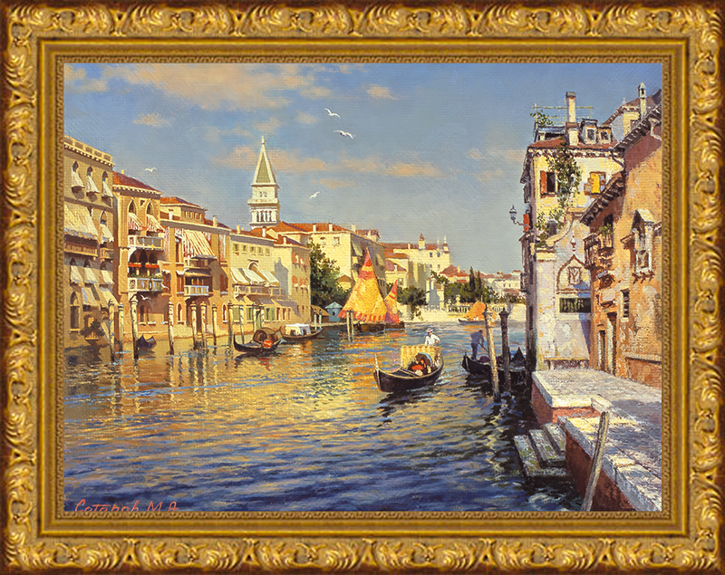 Картина Postermarket Вид на колокольню Сан-Марко, 30 х 40 смSA-3006 Картина Postermarket Вид на колокольню Сан-Марко, 30 х 40 смSA-3006Картина Postermarket Вид на колокольню Сан-Марко прекрасно подойдет для декора интерьера различных помещений. Постер, выполненный в технике фотопечать, оформлен багетом. Картина для интерьера (постер) - это современное и актуальное направление в дизайне помещений. Ее можно использовать для оформления любых помещений (дом, квартира, офис, бар, кафе, ресторан или гостиница). работоспособность. Правильное оформление интерьера создает благоприятный психологический климат, улучшает настроение и мотивирует.Размер картины: 300 x 400 мм.