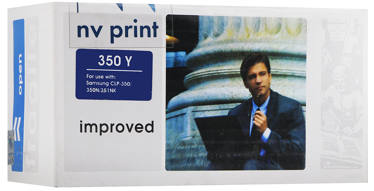 NV Print CLP-350Y, Yellow тонер-картридж для Samsung CLP-350/350N/351NKCLP-350Y NV Print CLP-350Y, Yellow тонер-картридж для Samsung CLP-350/350N/351NKCLP-350YСовместимый лазерный картридж NV Print CLP-350Y для печатающих устройств Samsung - это альтернатива приобретению оригинальных расходных материалов. При этом качество печати остается высоким. Лазерные принтеры, копировальные аппараты и МФУ являются более выгодными в печати, чем струйные устройства, так как лазерных картриджей хватает на значительно большее количество отпечатков, чем обычных. Для печати в данном случае используются не чернила, а тонер.