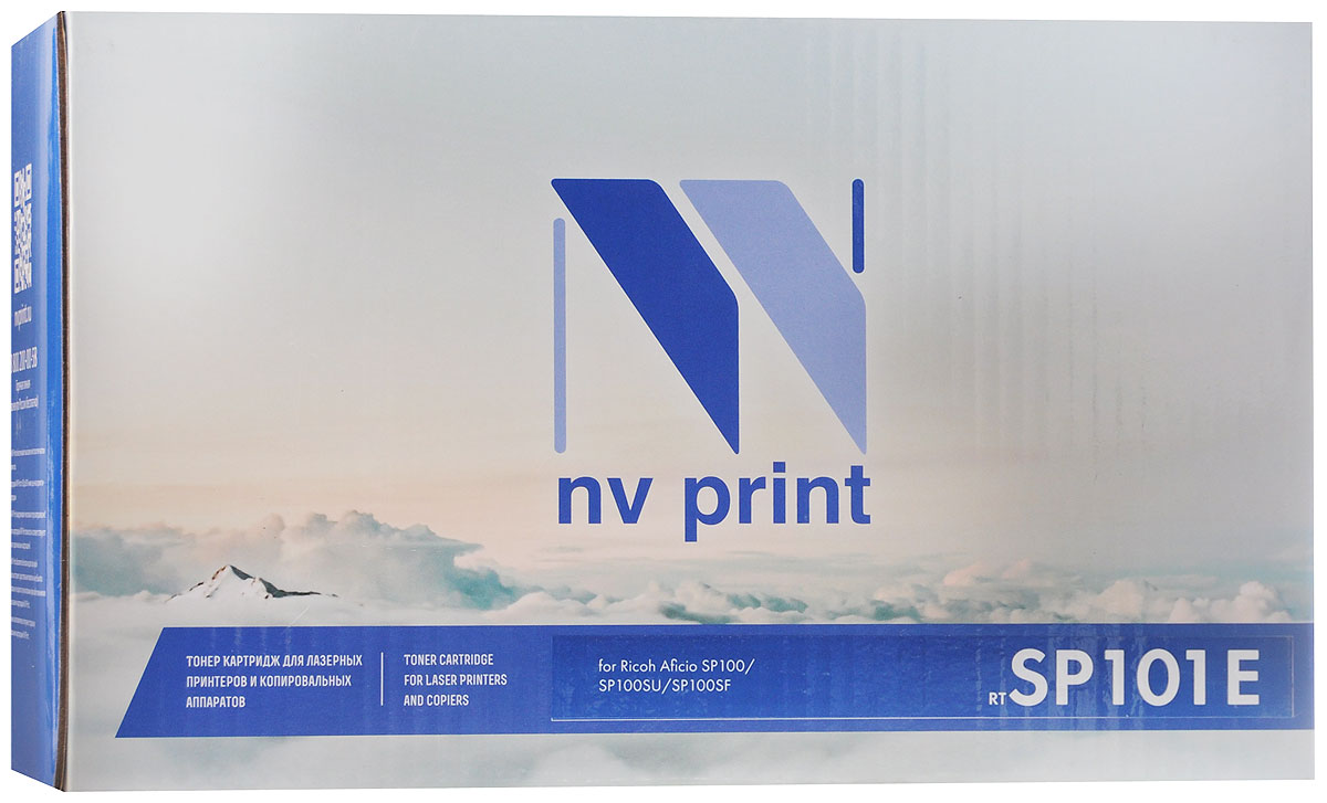 NV Print SP101E, Black тонер-картридж для Ricoh SP100NV-SP101E NV Print SP101E, Black тонер-картридж для Ricoh SP100NV-SP101EСовместимый лазерный картридж NV Print SP101E для печатающих устройств Ricoh - это альтернатива приобретению оригинальных расходных материалов. При этом качество печати остается высоким. Тонер-картридж NV Print SP101E спроектирован и разработан с применением передовых технологий, наилучшим образом приспособлен для эффективной работы печатного устройства. Все компоненты оптимизируют процесс печати и идеально сочетаются в течение всего времени работы, что дает вам неизменно качественные результаты при использовании вашего лазерного принтера.