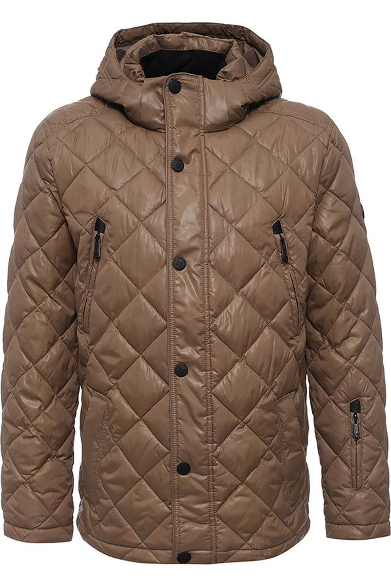 Куртка мужская Finn Flare, цвет: серо-коричневый. W16-21002_613. Размер XXL (54)W16-21002_613 Куртка мужская Finn Flare, цвет: серо-коричневый. W16-21002_613. Размер XXL (54)W16-21002_613Стильная мужская куртка Finn Flare изготовлена из высококачественного полиэстера. В качестве утеплителя используется полиэстер.Куртка с воротником-стойкой и съемным капюшоном застегивается на застежку-молнию и дополнительно на клапан с кнопками. Капюшон, дополненный регулирующим эластичным шнурком, пристегивается к куртке с помощью кнопок и липучек. Спереди расположены четыре прорезных кармана на застежках-молниях, на рукаве - прорезной карман на застежке-молнии, с внутренней стороны - прорезной карман на застежке-молнии и два накладных кармана на пуговицах.Манжеты рукавов дополнены трикотажными напульсниками. Нижняя часть модели регулируется с помощью эластичного шнурка со стопперами.