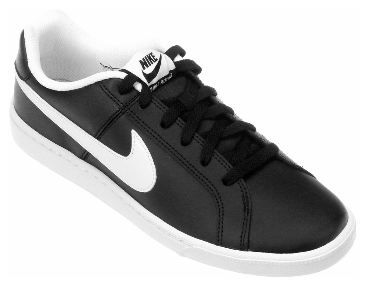 Кеды мужские Nike Court Royale, цвет: черный. 749747-010. Размер 10,5 (44)