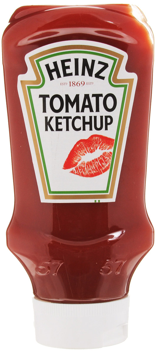 Heinz кетчуп Томатный, 570 г (перевертыш)76005836 Heinz кетчуп Томатный, 570 г (перевертыш)76005836Густой томатный кетчуп Heinz с дозатором Традиционный рецепт уже 140 лет радует потребителя классическим вкусом кетчупа с густой консистенцией.разбавленный ароматом гвоздики и других пряных специй. В изготовлении продукта применяется томатная паста из свежих помидор. Традиционный рецепт уже 140 лет радует потребителя классическим вкусом кетчупа с густой консистенцией. Поставляется в пластиковой бутылке 570 г. (перевертыш)
