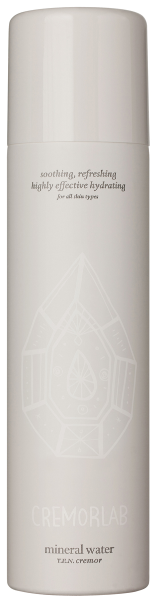 Cremorlab T.E.N. Cremor Mineral Water / Термальная вода, 120 мл61232 Cremorlab T.E.N. Cremor Mineral Water / Термальная вода, 120 мл61232Спрей на основе уникальной термальной воды из источника Гымчин (Корея) эффективно успокаивает, уменьшает покраснения и раздражения, а также глубоко увлажняет кожу. Оказывает выраженное регенерирующее действие, существенно улучшает состояние чувствительной кожи и способствует восстанавлению водного баланса. Вода обогащена экстрактами Алое вера, зеленого чая, плодов шиповника , центеллы азиатской, цветков орхидеи, гаммамелиса и соевых бобов, которые дополняют и усиливают действие средства в области увлажнения, восстановления и питания кожи. Подходит для всех типов и состояний кожи.