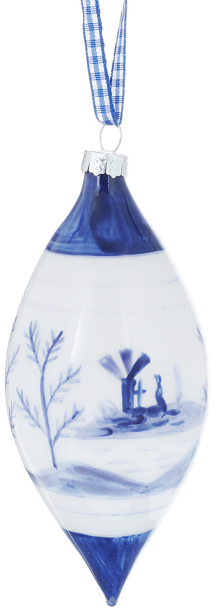 Украшение новогоднее подвесное Winter Wings Подвеска, 5,5 х 5,5 х 13 смN079030 Украшение новогоднее подвесное Winter Wings Подвеска, 5,5 х 5,5 х 13 смN079030Украшение Winter Wings Подвеска прекрасно подойдет для праздничного декора новогодней ели. Изделие выполнено из высококачественного стекла. Для удобного размещения на елке предусмотрена текстильная петелька.Елочная игрушка - символ Нового года. Она несет в себе волшебство и красоту праздника. Создайте в своем доме атмосферу веселья и радости, украшая новогоднюю елку нарядными игрушками, которые будут из года в год накапливать теплоту воспоминаний.
