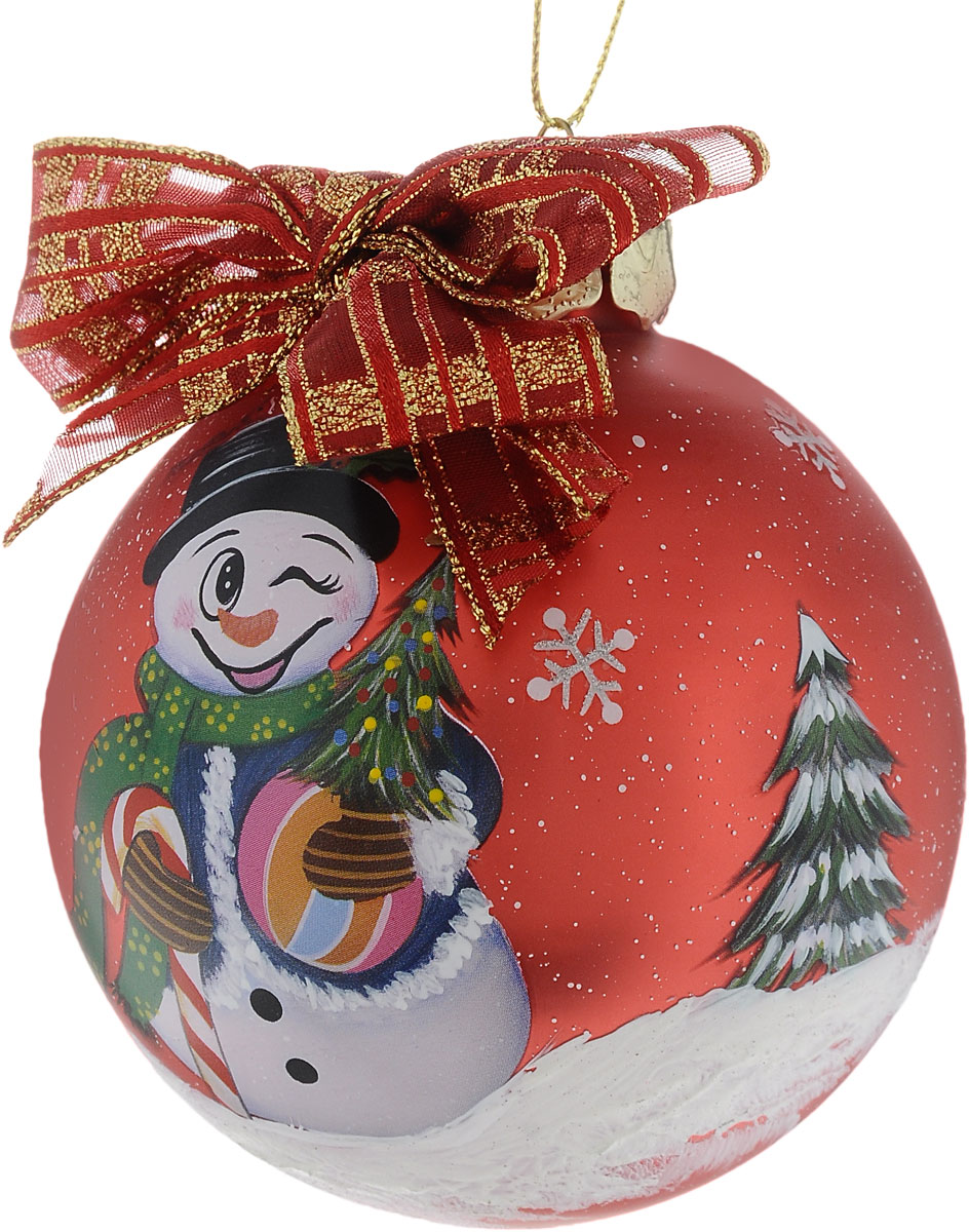 Украшение новогоднее подвесное Winter Wings Шар, диаметр 8 см. N07932N07932 Украшение новогоднее подвесное Winter Wings Шар, диаметр 8 см. N07932N07932Новогоднее подвесное украшение Winter Wings Шар выполнено из стекла в виде шара. Изделие оформлено красочным изображением снеговика. С помощью специальной петельки украшение можно повесить в любом понравившемся вам месте. Но, конечно, удачнее всего оно будет смотреться на праздничной елке.Елочная игрушка - символ Нового года. Она несет в себе волшебство и красоту праздника. Создайте в своем доме атмосферу веселья и радости, украшая новогоднюю елку нарядными игрушками, которые будут из года в год накапливать теплоту воспоминаний.Диаметр: 8 см.