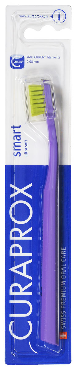 Curaprox CS smart Зубная щетка для детей, цвет: фиолетовый