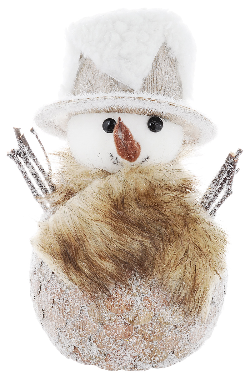 Украшение новогоднее Winter Wings Снеговичок-лесовичок, высота 22 смN180129 Украшение новогоднее Winter Wings Снеговичок-лесовичок, высота 22 смN180129Новогоднее украшение Winter Wings Снеговичок-лесовичок выполнено из полимерного материала. Такое украшение дополнит интерьер вашего дома, а также может стать оригинальным сувениром для ваших друзей и близких.Размер украшения: 14 х 11 х 22 см.