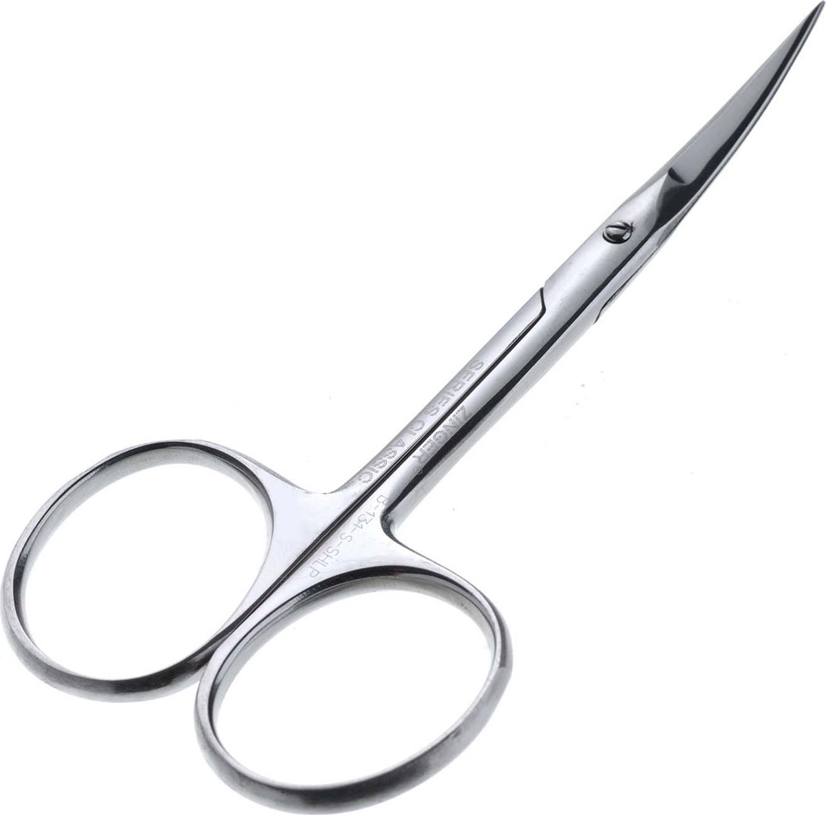 Zinger Ножницы маникюрные ZO-B-131-S3320 Zinger Ножницы маникюрные ZO-B-131-S3320Маникюрные ножницы Zinger изготовлены из высокопрочной стали, которая предотвращает ржавение инструмента и придаёт прочности. Профессионально заточены, долго держат свойства заточки.