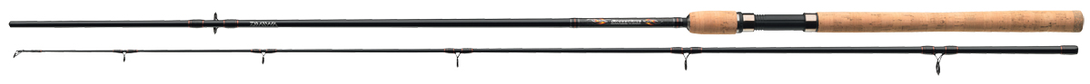 Спиннинг штекерный Daiwa Sweepfire, 3 м, 10-40 г54151 Спиннинг штекерный Daiwa Sweepfire, 3 м, 10-40 г54151В серии Sweepfire представлены спиннинги с различным строем и длиной, что позволяет использовать их для любых техник ловли. Если вы возьмете эти спиннинги в руки, вы будете приятно удивлены их отличным балансом и тонкими бланками из графитового волокна. Оснащены кольцами премиум класса, перекрестной обмоткой, фиксатором для крючка и пробковой рукояткой. Новый Sweepfire - спиннинг с отличным соотношением цены и качества.