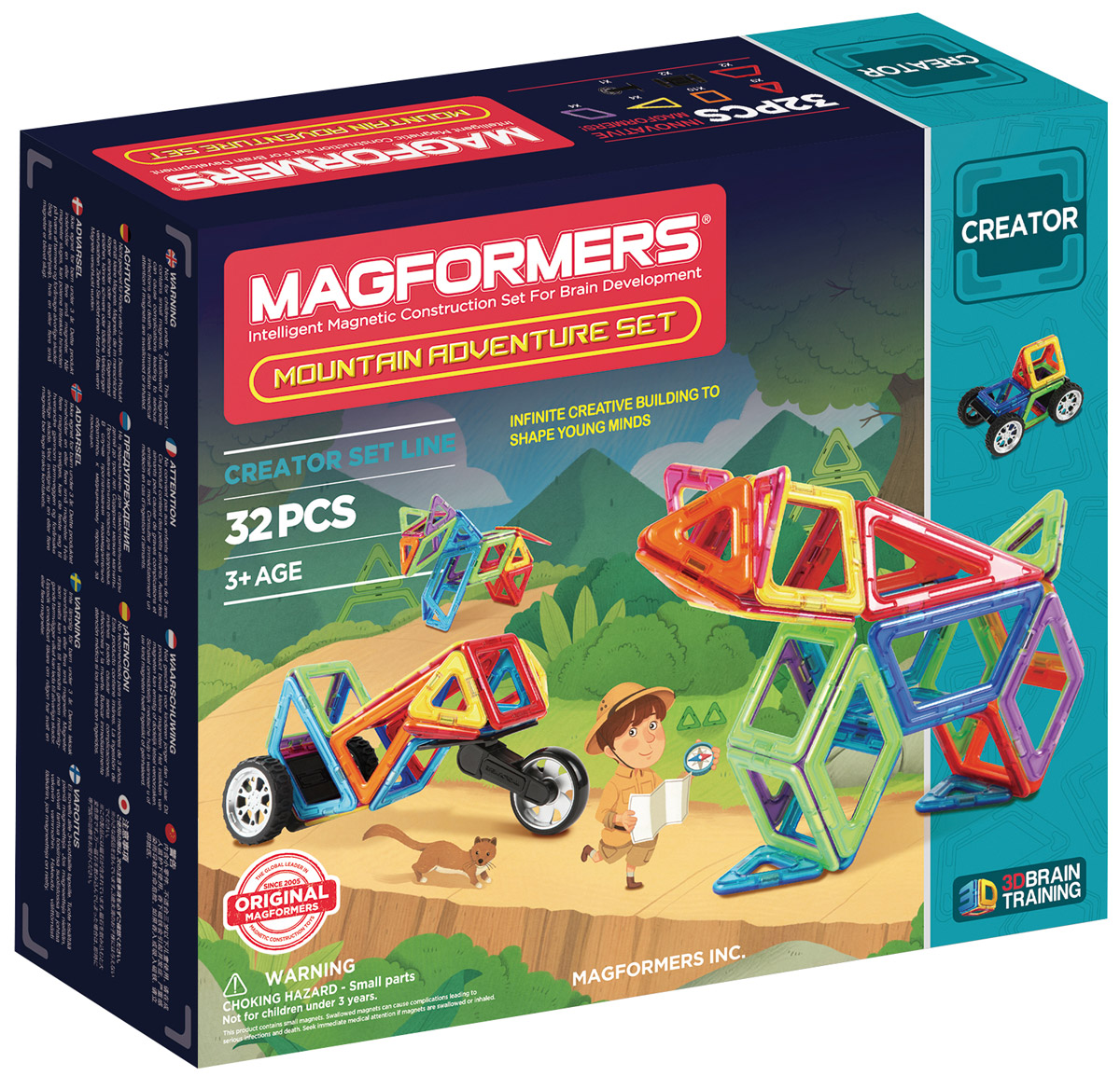 Magformers Магнитный конструктор Mountain Adventure Set