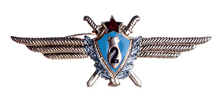 Знак классности штурманского состава ВВС и авиации ПВО. 2 степень. Металл, эмаль. СССР, вторая половина ХХ века
