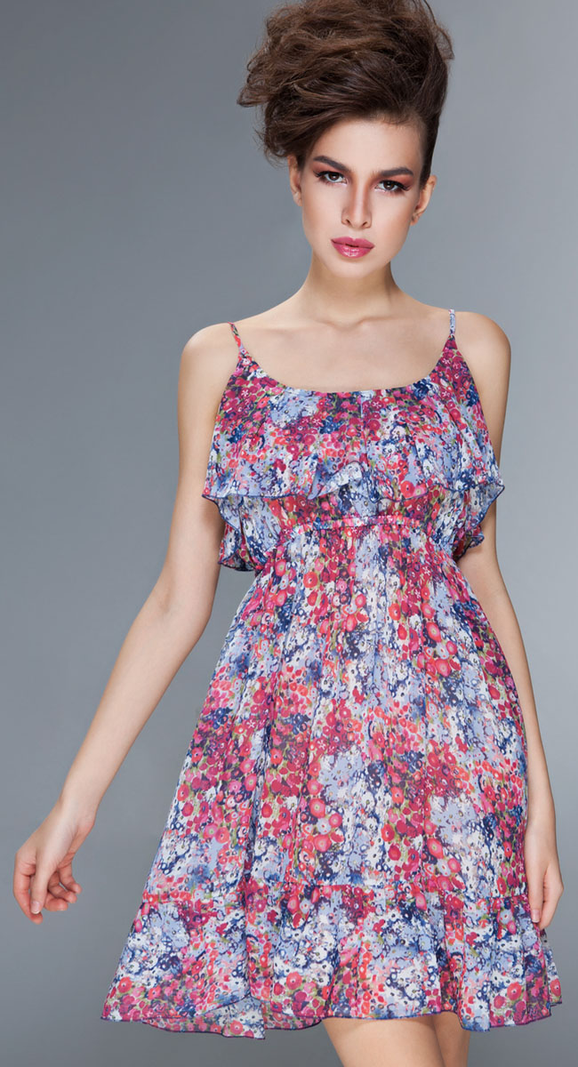 Платье Barbara Bettoni Palermo, цвет: красный, синий. BB132. Размер S (44)BB132 Платье Barbara Bettoni Palermo, цвет: красный, синий. BB132. Размер S (44)BB132Платье на бретелях Palermo от итальянской марки Barbara Bettoni выполнено в легком, мягком и воздушном шифоне с акварельным цветочным принтом, который ассоциируется с благоухающим садом после теплого дождя. Создает ощущение романтики и яркого настроения каникул на Средиземном море.