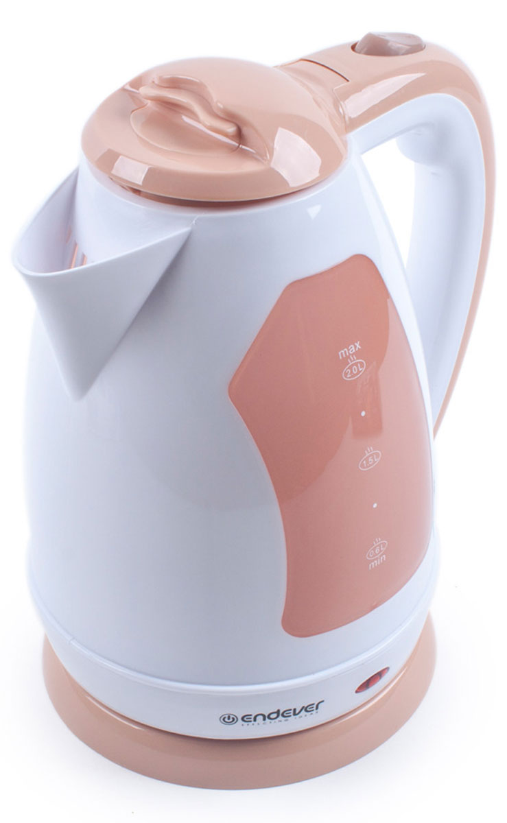 Endever Skyline KR-354 чайник электрическийKR-354 Endever Skyline KR-354 чайник электрическийKR-354Дисковый нагревательный элемент чайника Endever Skyline KR-354 обеспечивает надежность и долговечность. Эргономичная ненагревающаяся ручка оптимальна для безопасного разлива, а индикатор уровня воды позволяет контролировать количество воды в чайнике. Беспроводное соединение позволяет вращать чайник на подставке на 360°.