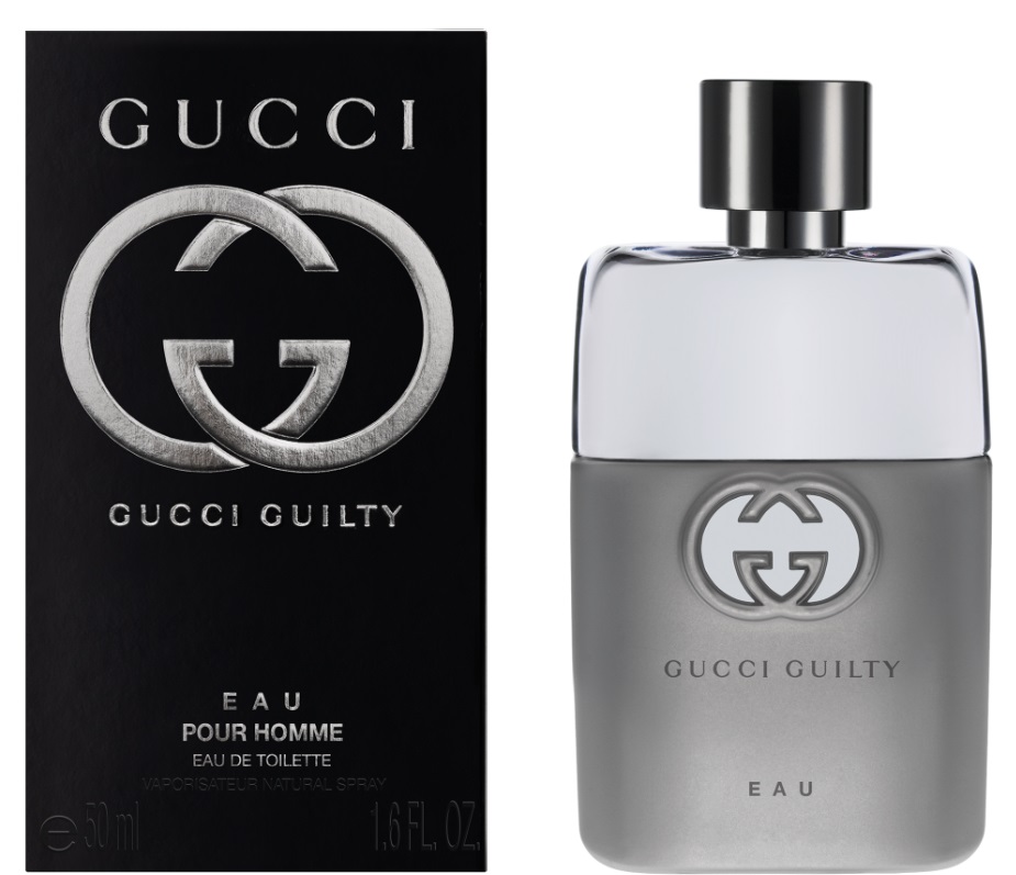 Gucci Guilty Eau Man Туалетная вода 50 мл0730870175903 Gucci Guilty Eau Man Туалетная вода 50 мл0730870175903Начальные ноты восхищают свежестью бергамота, кипариса и фиалки, спустя некоторое время, композиция наполняется ароматом жасмина в обрамлении густой дымки дорогого табака. К концу дня на коже останется плотный, смолистый шлейф из нот листа пачули, олибанума, амбры и элеми. Глубокий, древесный аромат Gucci Pour Homme сделает ваше присутствие в женском обществе волнующим и незабываемым.Верхняя нота: Лимон Лаванда.Средняя нота: Цветы апельсина.Шлейф: Пачули.>Дневной и вечерний аромат.