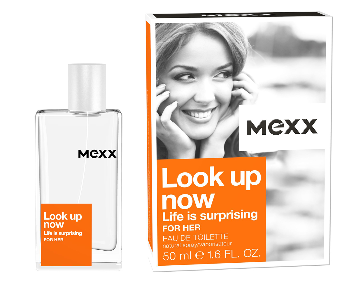 Mexx Look Up Now Woman Туалетная вода 50мл0730870209042 Mexx Look Up Now Woman Туалетная вода 50мл0730870209042Аромат Mexx Look up now для неё заставляет почувствовать настроение города так, как никогда прежде, благодаря неожиданному сочетанию груши, ежевики, жасмина и кедрового дерева. Сочный, фруктовый аккорд персика, мандарина и ежевики удивляет своей искрящейс.Верхняя нота: Ежевика, Мандарин, Персик.Средняя нота: Гардения, Тубероза, Жасмин.Шлейф: Кедр, Сандал, Ваниль.Неожиданное сочетание груши, ежевики, жасмина и кедрового дерева.Дневной и вечерний аромат.