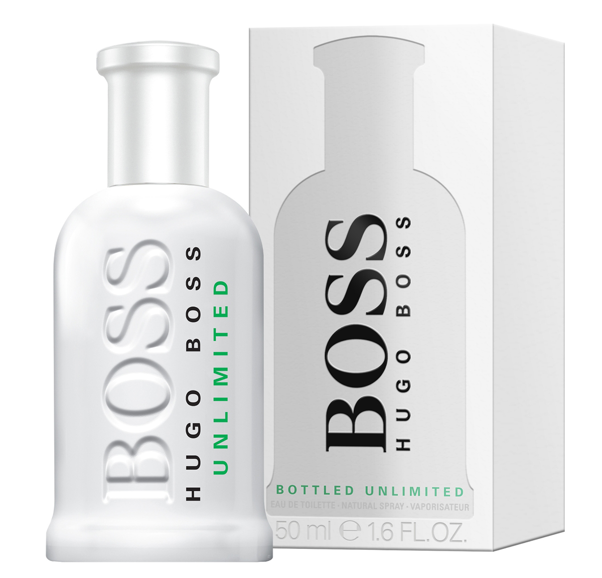 Hugo Boss Bottled Unlimited Туалетная вода мужская 50 мл0737052766744 Hugo Boss Bottled Unlimited Туалетная вода мужская 50 мл0737052766744Парфюм Hugo Boss Unlimited принадлежит к семейству фужерных ароматов и обладает насыщенным освежающим звучанием. Букет композиции строится вокруг трех основных выразительных аккордов: древесных, освежающих зелено-травяных и теплых янтарных. Главные ноты дополняются умеренными ароматическими и бальзамическими акцентами.Верхняя нота: Свежая Мята, Вечнозеленый Ладанник.Средняя нота: Сочный Ананас.Шлейф: Стойкий Сандал.Яблоко и корица - секрет успеха.Дневной и вечерний аромат.