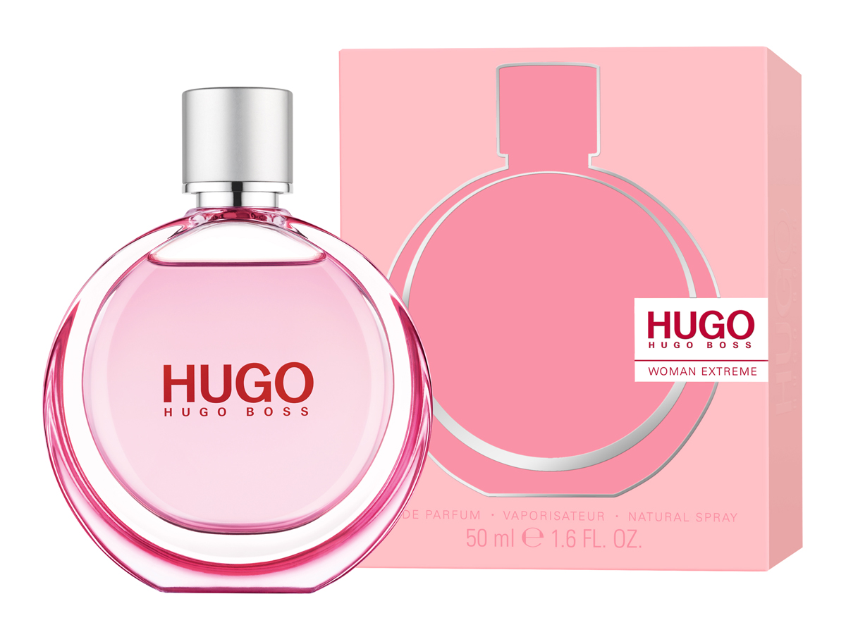 Hugo Boss Woman Extreme Парфюмерная вода 50 мл0737052987521 Hugo Boss Woman Extreme Парфюмерная вода 50 мл0737052987521Динамичный и свежий парфюм относится к цветочно-зеленым. Необычайно женственный, игривый и энергичный, он великолепно освежает, бодрит, повышает уверенность. В обаятельном и элегантном Hugo Woman Extreme гармонично сочетаются насыщенные аккорды сочной зелени с умеренной сладостью душистых белых цветов и легкими фруктовыми бликами. Дуэт красной гималайской травы и бойзеновой ягоды открывает изысканный парфюм. Далее в грациозной композиции проступают чарующие переливы жасмина и черного чая, чтобы растаять на нежной подложке из османтуса.Верхняя нота: Бойзенова ягода, красная трава.Средняя нота: Черный чай, Жасмин.Шлейф: Османтус.Эта насыщенная композиция дарит невероятное ощущение свежести. Яркие ноты фруктов и сочных бойзеновых ягод переплетаются с дерзким искрящимся аккордом красной гималайской травы.Дневной и вечерний аромат.