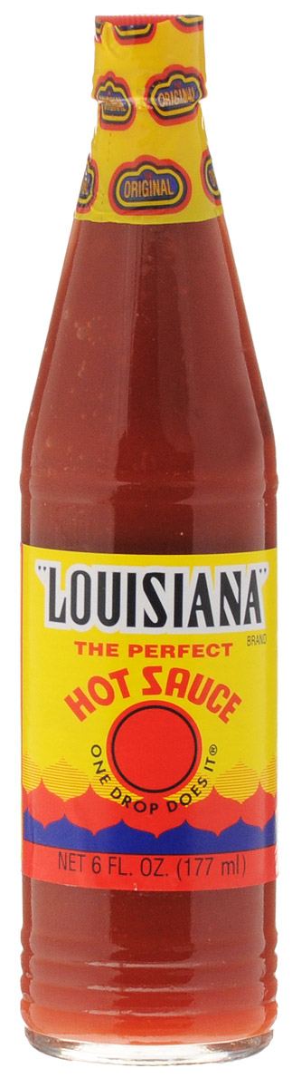 Louisiana Оригинал соус острый перечный, 177 мл214702 Louisiana Оригинал соус острый перечный, 177 мл214702Соус Louisiana - острый перечный соус, лучшая приправа к блюдам из мяса, птицы, морепродуктов. Может использоваться как ингредиент для приготовления, маринад.