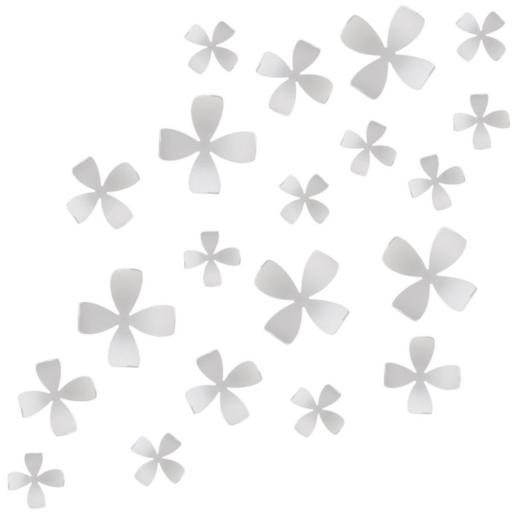 Декоративное украшение Umbra Wallflower, настенное, цвет: белый, 25 шт470040-660 Декоративное украшение Umbra Wallflower, настенное, цвет: белый, 25 шт470040-660Пять минут - ровно столько понадобится, чтобы добавить изюминку интерьеру! Декоративное настенное украшение Umbra Wallflower выполнено из полипропилена в виде цветов.Они идеально подойдут к любому интерьеру, оживят и придадут шарм детском, гостиной, спальне, кабинеты или офису. Их очень легко крепить к стене и можно менять комбинацию и местоположение сколько угодно раз!В комплекте набор для крепления. Альтернатива крепежным гвоздикам - липучка Blue tag, которая прилагается к комплекту. В наборе 25 элементов.Пять разных размеров - от самого маленького 7 х 7 х 3 см, до самого большого 11 х 11 х 6 см.