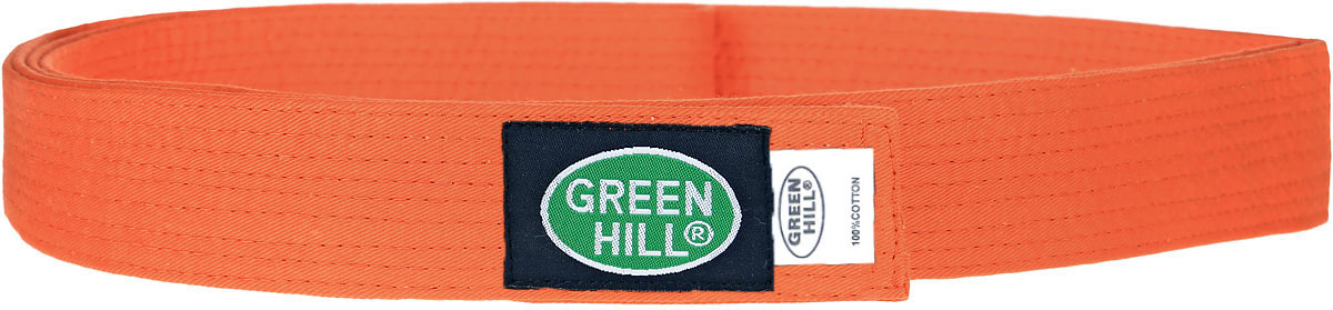 Пояс для кикбоксинга Green Hill 7-Contact, цвет: оранжевый. KBB-1015. Размер 200KBB-1015 Пояс для кикбоксинга Green Hill 7-Contact, цвет: оранжевый. KBB-1015. Размер 200KBB-1015Пояс для кикбоксинга Green Hill 7-Contact выполнен из плотного хлопкового материала с многорядной прострочкой. Модель дополнена текстильной нашивкой с названием бренда.
