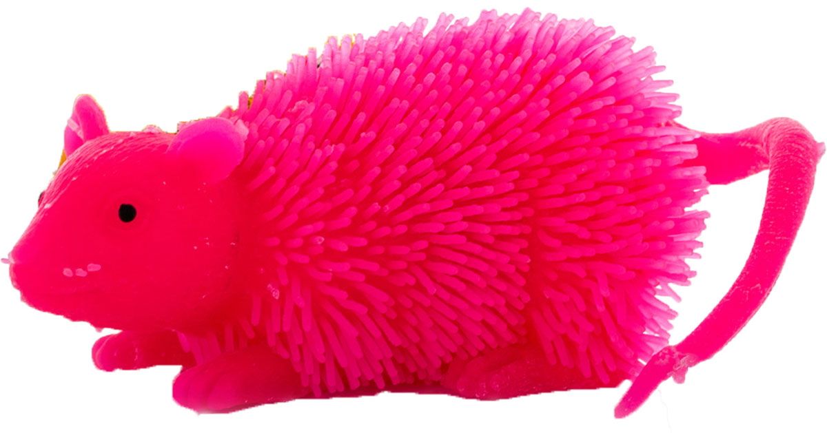 HGL Фигурка Мышь с подсветкой цвет розовый