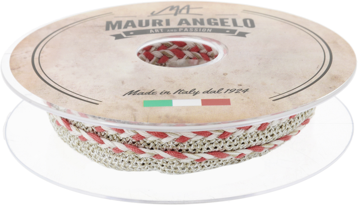 Лента кружевная Mauri Angelo, цвет: серый, коралловый, 1,3 см х 10 мMR8861/2_серый, коралловый Лента кружевная Mauri Angelo, цвет: серый, коралловый, 1,3 см х 10 мMR8861/2_серый, коралловыйДекоративная кружевная лента Mauri Angelo - текстильное изделие без тканой основы, в котором ажурный орнамент и изображения образуются в результате переплетения нитей. Кружево применяется для отделки одежды, белья в виде окаймления или вставок, а также в оформлении интерьера, декоративных панно, скатертей, тюлей, покрывал. Главные особенности кружева - воздушность, тонкость, эластичность, узорность.Декоративная кружевная лента Mauri Angelo станет незаменимым элементом в создании рукотворного шедевра. Ширина: 1,3 см.Длина: 10 м.