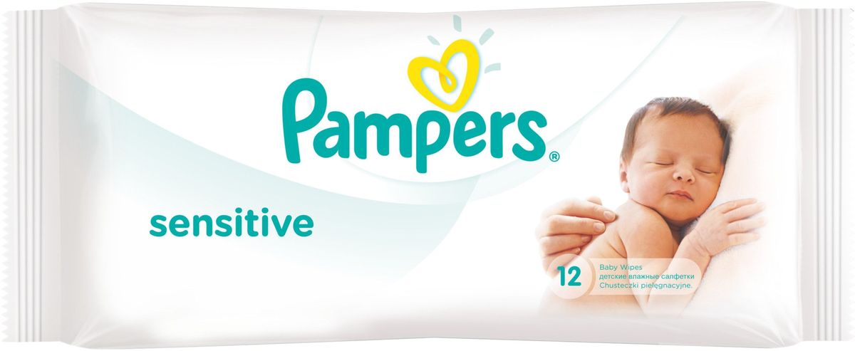 Pampers Детские влажные салфетки Sensitive 12 шт81483411 Pampers Детские влажные салфетки Sensitive 12 шт81483411Каждый малыш нуждается в нежном очищении, именно поэтому влажные салфетки Pampers Sensitive позволяют бережно заботиться о детской коже. Благодаря своей уникальной мягкой текстуре SoftGrip и дополнительному увлажнению, они очищают кожу малыша еще нежнее, чем раньше, поддерживая естественный уровень pH.Товар сертифицирован.