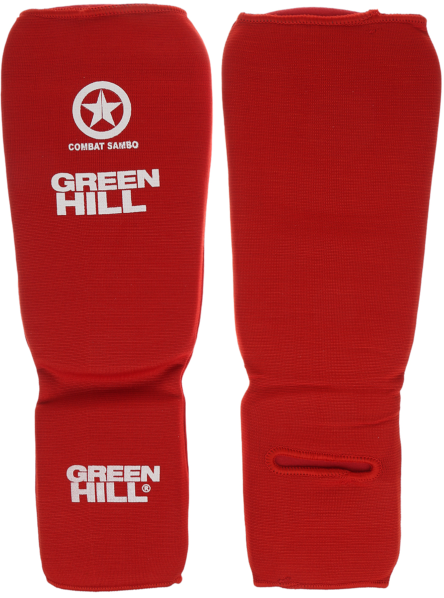 Защита голени и стопы Green Hill Combat Sambo, цвет: красный, белый. Размер L. SC-61311SC-61311L Защита голени и стопы Green Hill Combat Sambo, цвет: красный, белый. Размер L. SC-61311SC-61311LЗащита голени и стопы Green Hill Combat Sambo с наполнителем, выполненным из вспененного полимера, необходима при занятиях спортом для защиты пальцев и суставов от вывихов, ушибов и прочих повреждений. Накладки выполнены из высококачественного полиэстера и хлопка.Длина голени: 27 см.Ширина голени: 15 см.Длина стопы: 15 см.Ширина стопы: 11,5 см.