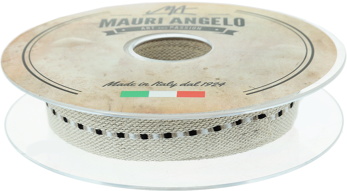 Лента декоративная Mauri Angelo, цвет: бежевый, черный, белый, 2 см х 10 мMRTRA/20/5_бежевый, черный, белый Лента декоративная Mauri Angelo, цвет: бежевый, черный, белый, 2 см х 10 мMRTRA/20/5_бежевый, черный, белыйДекоративная лента Mauri Angelo - текстильное изделие, которое применяется для отделки одежды, а также в оформлении интерьера, декоративных панно, скатертей, тюлей, покрывал. Декоративная лента Mauri Angelo станет незаменимым элементом в создании рукотворного шедевра. Ширина: 2 см.Длина: 10 м.