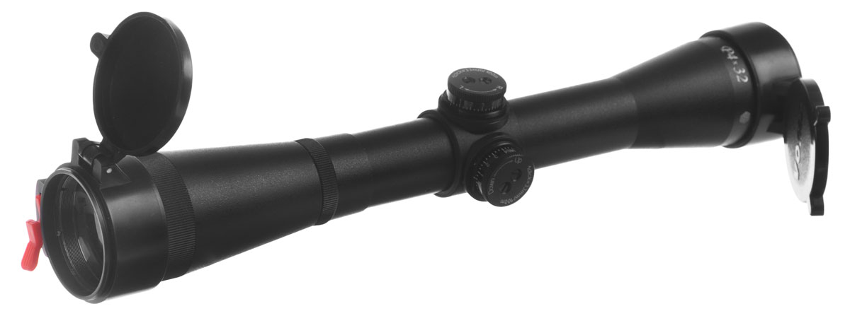 Прицел оптический Pilad, P4х32Z90 black Прицел оптический Pilad, P4х32Z90 blackОптический прицел Pilad предназначен для установки на охотничье огнестрельное оружие для стрельбы на малых и средних дистанциях. Прицелбудет удобен для стрельбы по движущимся объектам на расстоянии до 150 м, может использоваться для ходовой/загонной охоты как наоткрытой местности, так и в лесу. Особенности и преимущества: Окуляр оборудован откидной крышкой новой конструкции Flip top, которая открывается одним нажатием на специальный рычажок. Настройка прицела в соответствии с остротой зрения стрелка осуществляется путем вращения подвижной оправы окуляра. Многослойное просветляющее покрытие линз. Большой диаметр выходного зрачка обеспечивает четкую картинку цели даже при стрельбе в ранних сумерках. Ударопрочный и износостойкий корпус. Выдерживает отдачу пневматики (только PCP и CO2). Увеличение: 4 крат. Угловое поле зрения: 6°. Диаметр выходного зрачка: 7,6 мм. Удаление выходного зрачка от последней линзы окуляра: 75 мм. Диоптрийная наводка окуляра: ±5 дптр. Посадочный диаметр: 25,4 мм. Диаметр линзы объектива: 32 мм. Диаметр объектива: 38 мм. Диаметр окуляра: 41 мм. Величина клика: 3,3 см/100 м. Светопропускание: не менее 80%. Сумеречное число: 11,31. Длина: 270 мм.