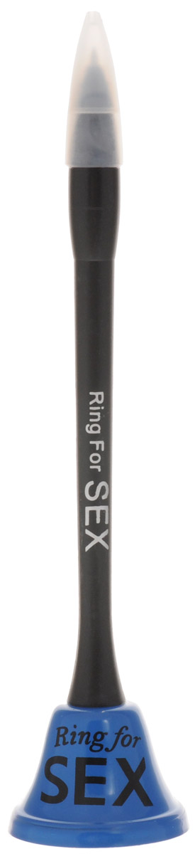 Эврика Ручка-колокольчик Ring For Sex цвет колокола синий97116 Эврика Ручка-колокольчик Ring For Sex цвет колокола синий97116Яркий колокольчик теперь имеет ещё одно практическое назначение - в его рукоять встроен пишущий стержень. Во время письма колокольчик радостно и громко звенит, а закончив работу, ручку можно поставить вертикально, используя колокол вместо подставки. Ручка-колокольчик Эврика Ring For Sex с синими чернилами дополнена компактным колпачком. Шариковая ручка - это необходимая офисная и бытовая принадлежность и прекрасный сувенир для любителей необычной канцелярии.