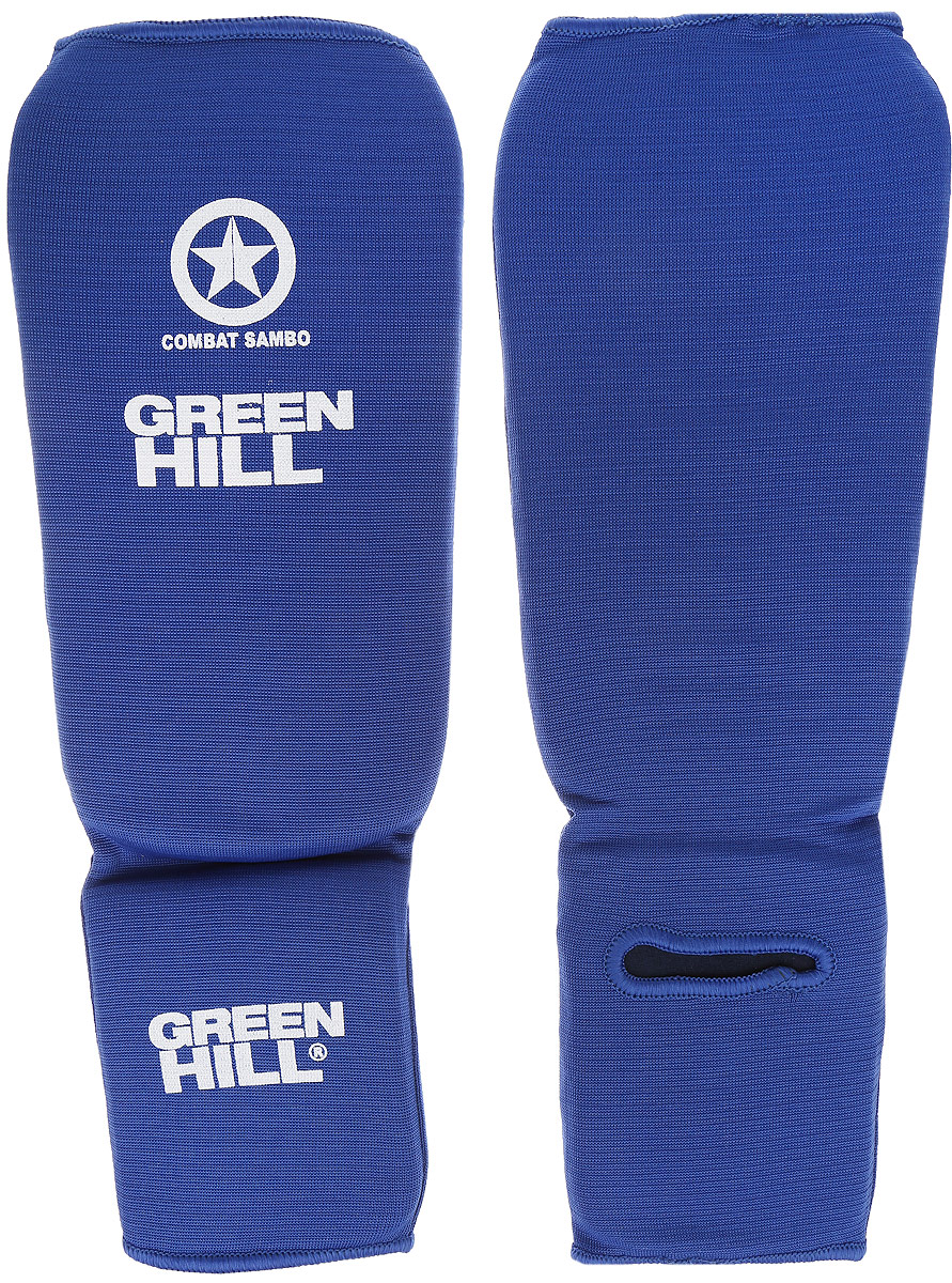 Защита голени и стопы Green Hill Combat Sambo, цвет: синий, белый. Размер L. SC-61312SC-61312L Защита голени и стопы Green Hill Combat Sambo, цвет: синий, белый. Размер L. SC-61312SC-61312LЗащита голени и стопы Green Hill Combat Sambo с наполнителем, выполненным из вспененного полимера, необходима при занятиях спортом для защиты пальцев и суставов от вывихов, ушибов и прочих повреждений. Накладки выполнены из высококачественного полиэстера и хлопка.Длина голени: 27 см.Ширина голени: 15 см.Длина стопы: 15 см.Ширина стопы: 11,5 см.
