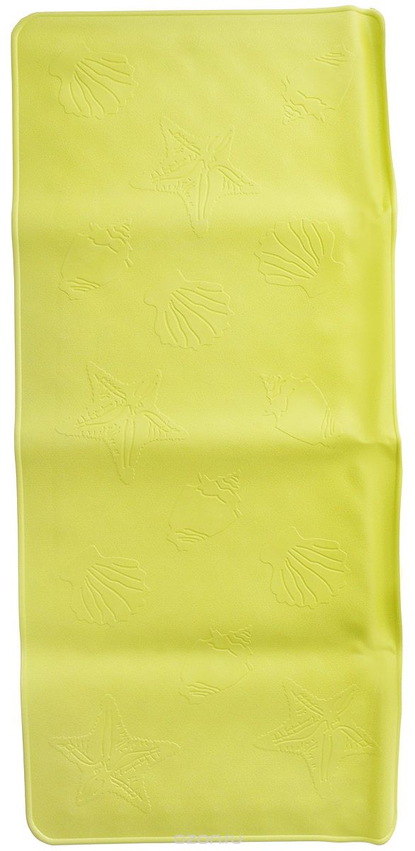 Roxy-kids Антискользящий коврик для ванны цвет салатовый 34 см х 74 смBM-3474_желтый Roxy-kids Антискользящий коврик для ванны цвет салатовый 34 см х 74 смBM-3474_желтыйАнтискользящий коврик для ванны Roxy-kids создан специально для детей и призван обеспечить комфортное и безопасное купание малышей в ванне. Он обладает целым рядом важных преимуществ. Мягкие присоски надежно прикрепляют коврик ко дну ванны и не дают ему скользить по ее поверхности, как бы активно ни двигался малыш. Специальное покрытие препятствует скольжению ног или тела ребенка по коврику. Поверхность коврика имеет рельефные элементы, обеспечивающие массажные функции, благодаря которым купание малыша в ванне станет не только простым и безопасным, но еще и полезным! Специальные отверстия позволяют воде легко стекать и обеспечивают более надежное крепление коврика к поверхности ванны. Оптимальный размер коврика 34 см на 74 см делает его доступным для использования в любых ваннах, как в обычных больших, так и в детских ванночках и мини-бассейнах. Коврик выполнен в жизнерадостном салатовом цвете - он станет не только отличным помощником вам и вашему малышу, но и стильным аксессуаром! Антискользящие коврики для ванны сделаны из 100%-но натуральной резины без применения токсичного сырья. Резиновые коврики на присосках полностью соответствует всем требованиям безопасности детской продукции: ГОСТ 25779-90, СанПин 2.4.7.007-93, Европейским стандартам качества EN71.