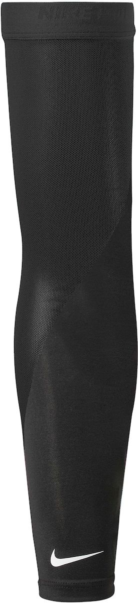 Нарукавник для бега Nike Pro Perf Arm Sleeves, цвет: черный, белый. Размер XS/SN.RS.C7.058.2S Нарукавник для бега Nike Pro Perf Arm Sleeves, цвет: черный, белый. Размер XS/SN.RS.C7.058.2SНарукавник для бега Nike Pro Perf Arm Sleeves, выполненный из полиэстера, обеспечивает сухость и комфор. Эластичная резинка обеспечивает надежную посадку. Отверстия для большого пальца для улучшенной посадки. Сетчатый материал, расположен в стратегически нужных местах.
