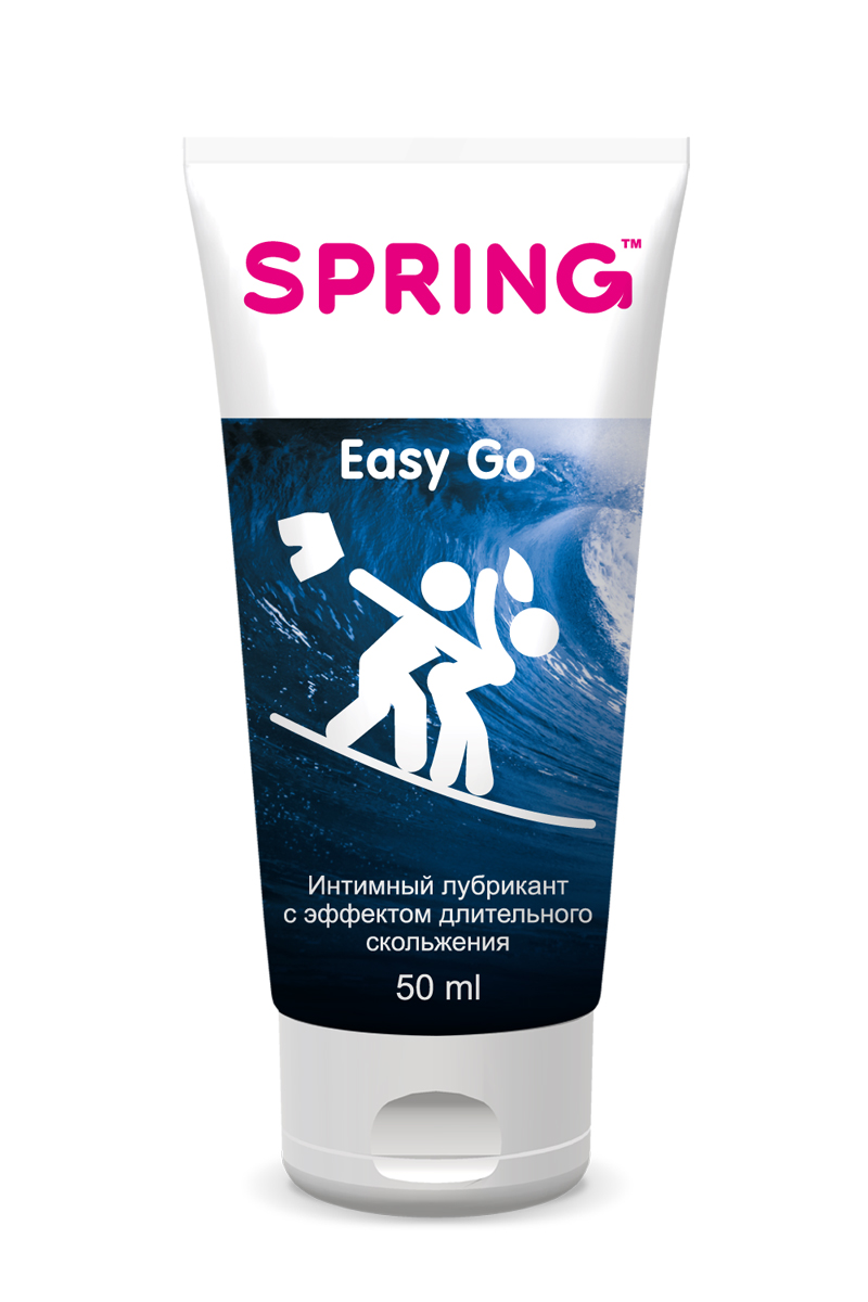 Интимный лубрикант SPRING™ Easy Go, длительное скольжение, 50 мл Интимный лубрикант SPRING™ Easy Go, длительное скольжение, 50 мл
