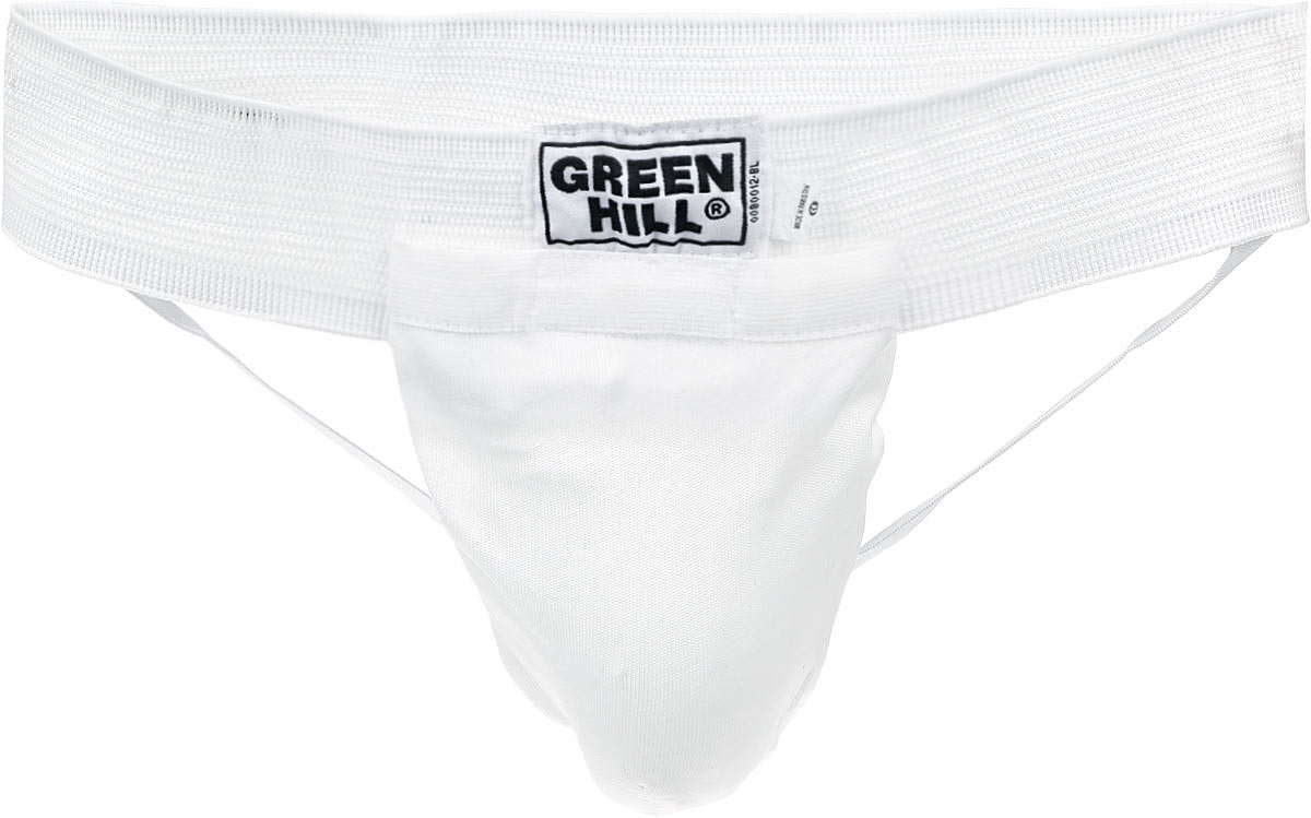 Защита паха мужская Green Hill Boxing, цвет: белый. Размер XXL. CSG-6048CSG-6048 XL Защита паха мужская Green Hill Boxing, цвет: белый. Размер XXL. CSG-6048CSG-6048 XLМужская защита Green Hill Boxing предназначена для защиты от случайных ударов в область паха во время спарринга. Представляет собой защитный пластиковый бандаж, обтянутый эластичной тканью. Бандаж имеет анатомически правильную форму. Благодаря эластичному поясу он плотно прилегает к телу и не спадает во время боя. Защита не требует специального ухода, для стирки достаточно вынуть пластик, а после стирки положить на место и закрыть липучкой. Размер без учета ремня: 20 х 14 х 7 см.