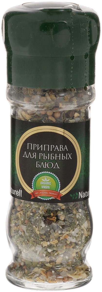 Naturell приправа для рыбных блюд в мельнице, 51 г6007 Naturell приправа для рыбных блюд в мельнице, 51 г6007Приправа для рыбных блюд Naturell в мельнице - это тщательно подобранные ингредиенты, которые придадут блюдам из рыбы богатый вкус и аромат.