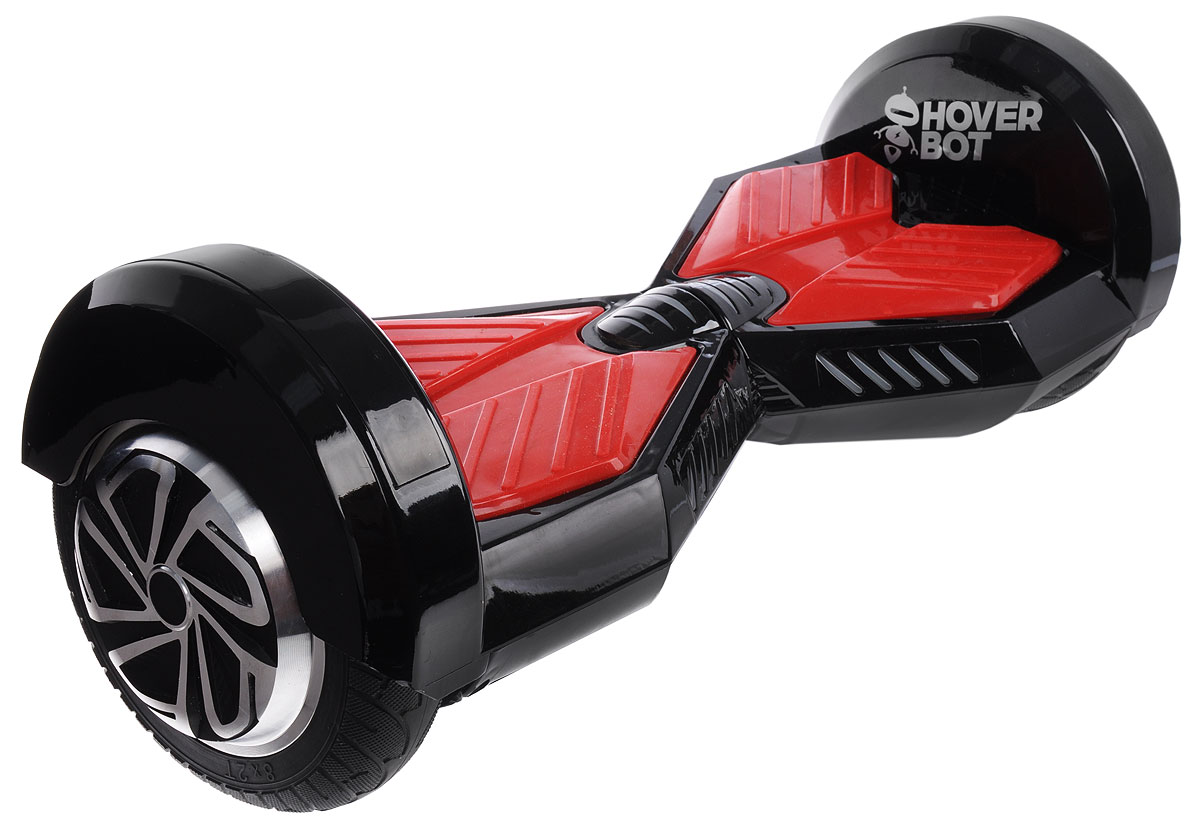 Гироскутер Hoverbot B-1, цвет: черный, красныйGB1BRD Гироскутер Hoverbot B-1, цвет: черный, красныйGB1BRDГироскутер Hoverbot B-1 можно использовать для развлечения, в качестве спортивного снаряда, а также в качестве самого настоящего транспортного средства. Эффективный принцип, заложенный в основу этого устройства, обеспечивает максимальную простоту в эксплуатации и отличную управляемость, ведь встроенный гироскоп реагирует на малейшее движение тела, облегчая управление. Платформы для ног имеют отличное сцепление с обувью. Эффектные светодиодные фонари спереди устройства осветят мелкие трещины и препятствия на дороге в темное время суток, а также сделают вас заметнее для других пешеходов или автомобилистов. Технические характеристики: Возможная дистанция: 10-15 км.Максимальная скорость: 12 км/ч.Аккумулятор: Lithium 36V 4,4 AH.Размер колеса: 8 (200 мм).Мощность мотора: 2 х 350 W.Максимальная нагрузка: 120 кг.Время заряда/сеть: 120 мин / 220 В.Вес нетто: 10,5 кг.Вес брутто: 13 кг.Влагозащита: IP54.Условия эксплуатации: от -10°C до +50°C.