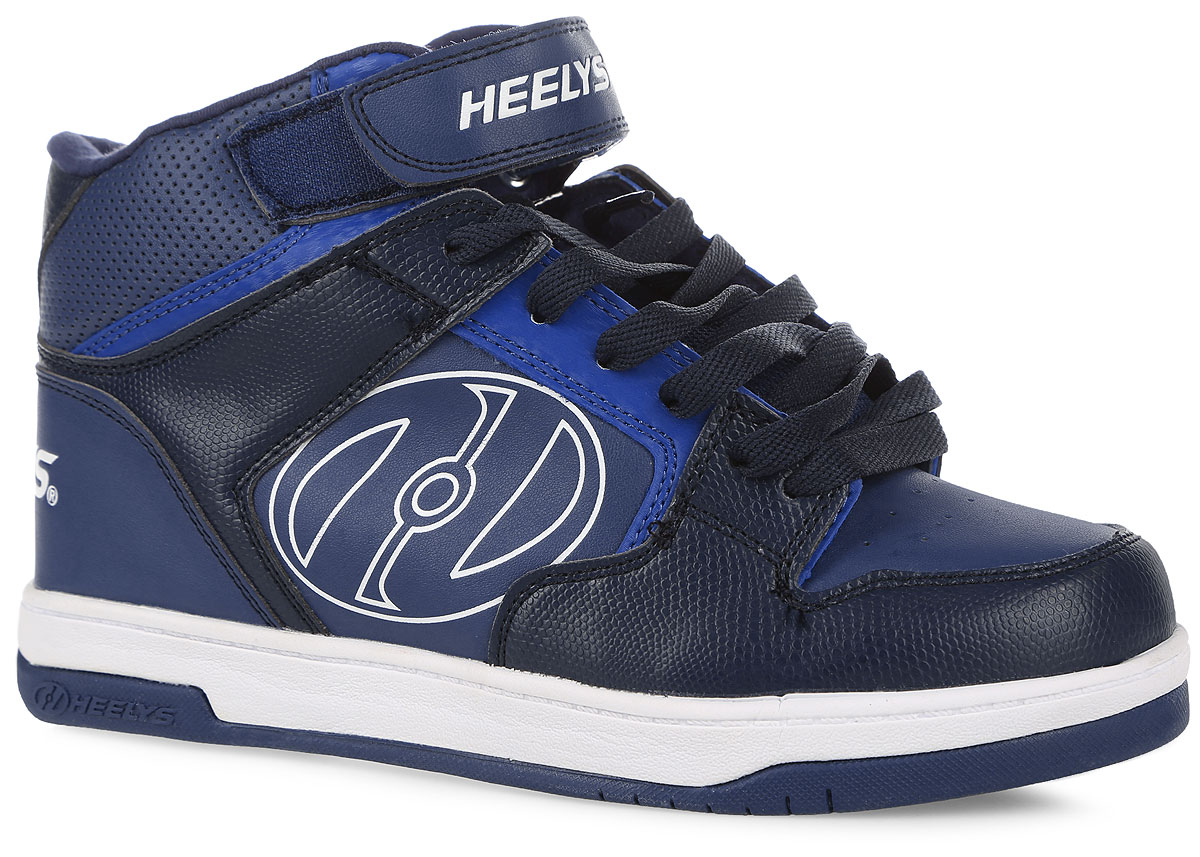 Кроссовки роликовые для мальчика Heelys Fly, цвет: синий. 770243. Размер 8 (39,5)