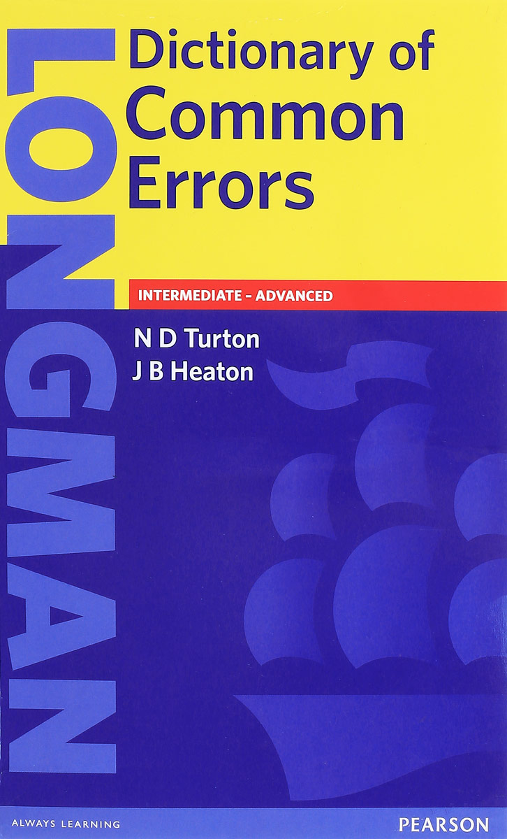 Longman Dictionary of Common Errors common errors in english