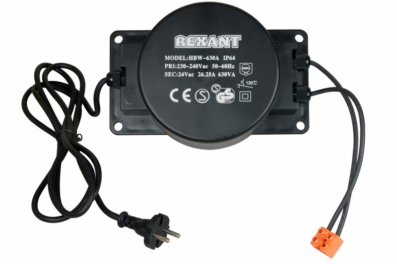 Трансформатор 220-24V 630 Вт326-112 Трансформатор 220-24V 630 Вт326-112Трансформатор для Клип-лайта, 220-24 В, мощность 630 Вт