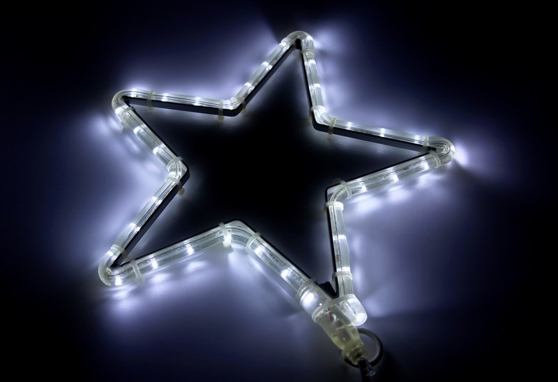Фигура световая Звездочка LED цвет белый, размер 30*28 см501-211-1 Фигура световая Звездочка LED цвет белый, размер 30*28 см501-211-1ФигураЗвездочка LED БЕЛЫЙ, 30В*28Ш см, IP44, 220В