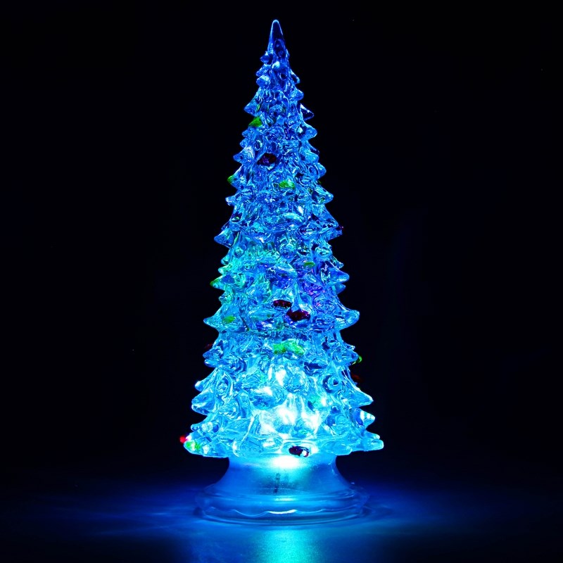 Фигура Neon-Night Елочка, светодиодная, 20 см513-023 Фигура Neon-Night Елочка, светодиодная, 20 см513-023Фигура светодиодная Елочка выполнена из пластика. Внутри нее находится яркий RGB светодиод, который непрерывно меняет цвет свечения. Такая елочка станет отличным подарком для создания новогоднего настроения и украшением стола как в офисе, так и дома. Питание осуществляется при помощи 3 батареек типа AG13. Высота данной модели составляет 20 см.
