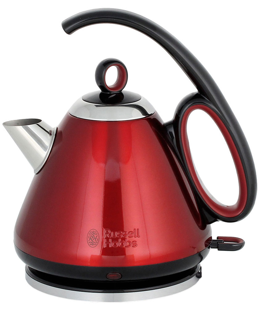 Russell Hobbs 21281-70, Red чайник21281-70 Russell Hobbs 21281-70, Red чайник21281-70Благодаря инновационным конструктивным особенностям и стильной черной полированной отделки из нержавеющей стали, чайник Russell Hobbs 21281-70 окажется в самом сердце вашей кухни.Модель имеет уникальную форму ручки, которая благодаря эргономичным качествам будет крайне удобной при наполнении водой, переносе или пользовании чайником. Эта уникальная ручка позволяет преодолеть маятниковый эффект, который существует у традиционных чайников.Кроме того, чайник обладает другими интересными особенностями. Он позволяет вскипятить воду на одну чашку всего лишь за 55 секунд, а специальная форма носика гарантирует отсутствие остаточных капель и пролив воды мимо чашки.Вы можете вскипятить воду на 1, 2 или 3 чашки в зависимости от вашей потребности. Это идеальный способ экономии электроэнергии и очень удобно. Специальные метки внутри чайника подскажут до какой отметки нужно долить воду.