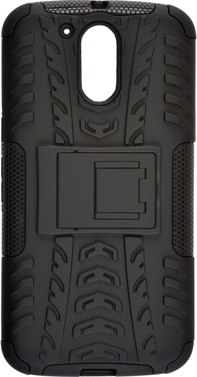 Skinbox Defender Case чехол для Motorola Moto G4 Plus, Black2000000114545 Skinbox Defender Case чехол для Motorola Moto G4 Plus, Black2000000114545Чехол-накладка Skinbox Defender Case для Motorola Moto G4 Plus бережно и надежно защитит ваш смартфон от пыли, грязи, царапин и других повреждений. Выполнен из высококачественного поликарбоната, плотно прилегает и не скользит в руках. Чехол-накладка оставляет свободным доступ ко всем разъемам и кнопкам устройства.